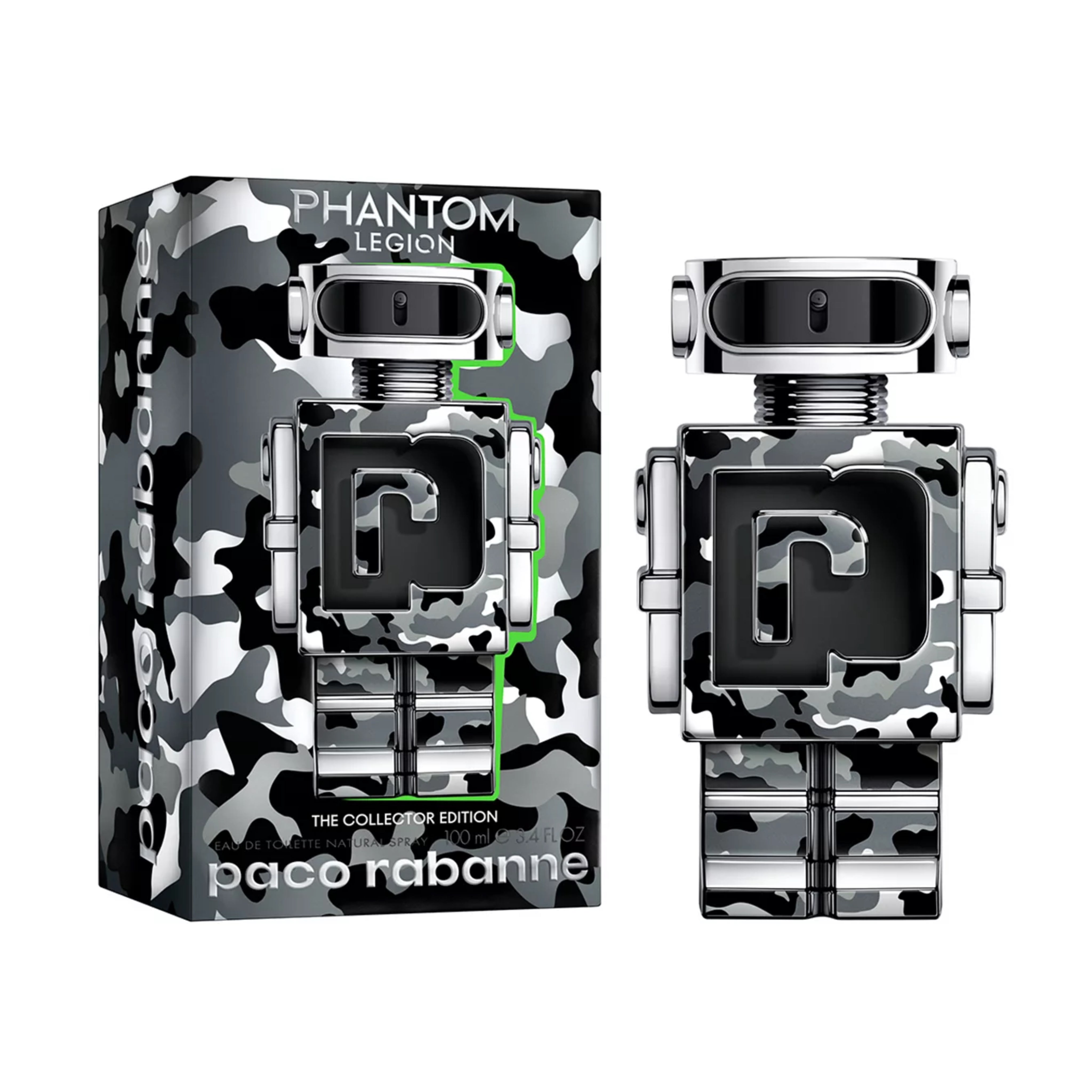 Paco Rabanne Phantom Legion Collector Edition EDT Spray For Men 3.4oz/100ml